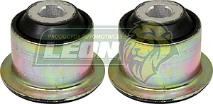 BUJE HORQUILLA SUSPENSION NISSAN, PLATINA, RENAULT CLIO INFERIOR (CENTRO ESTRELLA) (54560-00QAA) (JGO. c/2 pzas.)