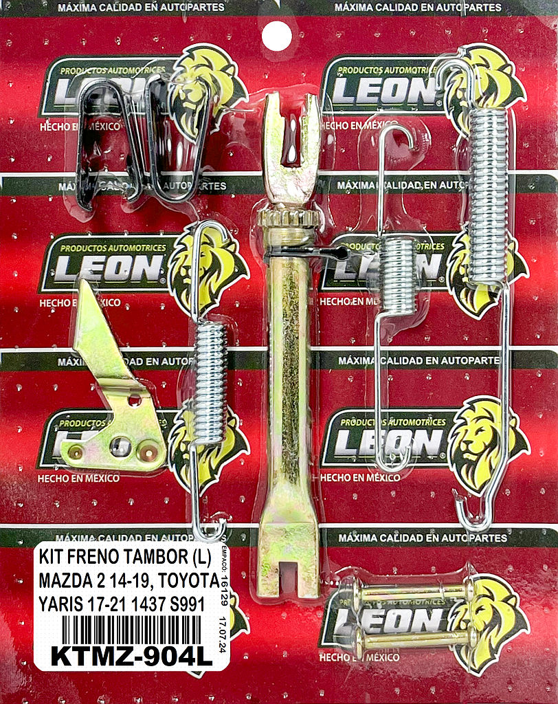 KIT F.T. (L) MAZDA 2 14-19, TOYOTA YARIS 17-21 1437 S991 (KT904L)