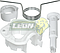 REPUESTO PALANCA VEL. VW POLO 1.2L TURBO 13-15, UP 1.0L 16-18, SEAT IBIZA 1.6, 2.0L 1.2L TURBO, 1.4L TURBO 09-05, CORDOBA, TOLEDO, AUDI A1 1.4L TURBO 11-15 (JGO. c/4 pzas.)