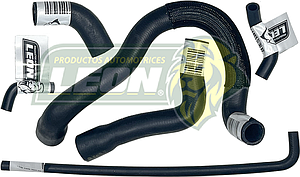 MANGUERAS MOLDEADAS DE ENFRIAMIENTO NISSAN VERSA, MARCH, NOTE 12-20 (KIT c/6 pzas.) LEÓN