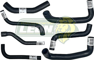MANGUERAS MOLDEADAS DE ENFRIAMIENTO VW POINTER 1.8L 98-10 (KIT c/7 pzas.) LEÓN