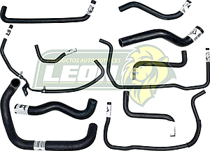 MANGUERAS MOLDEADAS DE ENFRIAMIENTO G.M. SPARK, BEAT 1.2L 11-21 (KIT c/11 pzas.) LEÓN