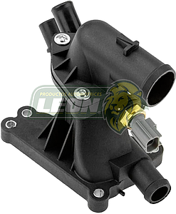 TOMA AGUA FORD TRANSIT COURIER 1.0L 21-24 (CM5Z8592A, 100-118) (INCLUYE TERMOSTATO Y SENSOR)