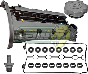 TAPA PUNTERIAS G.M. AVEO 1.6L 07-17 (INCLUYE TAPON DE ACEITE, VÁLVULA PCV, JUNTA Y SELLOS) (310-004)