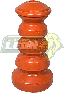 GOMA REBOTE AMORTIGUADOR VW GOLF A4 99-15 1.8L TRASRO Øi Sup:13.20 mm, Øi Inf: 9.62 mm, H:137.92 mm Øe:69.12 mm NARANJA