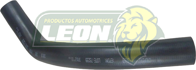 MANGUERA RAD. SUP. DODGE D100, D200, D300 7.2, RAM CHARGER 7.2L V8 74-75 (2658389,  3742375) LARGO: 130x420mm, Ø: 37 mm