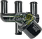 VALVULA CALEFACCION G.M. CHEVY 1.6L 95-12 1.6L (4 SALIDAS) BRUCK