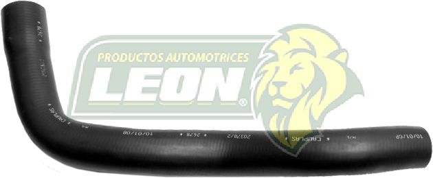 MANGUERA RAD. INF. G.M. IMPALA V8 4.4L 80-81, V8 5.0, 5.7L 77-81, MONTECARLO V8 7.4L 73-85, DODGE DAKOTA V6 3.9L 1991, PONTIAC BONNEVILLE V8 4.3L 80-81, 4.9L 77-80, 5.7L 1977, 6.6L 1978, BUICK CENTURY V8 4.3L 80-81, 4.9L 79-80, LESABRE V8 4.9L 77-80 LARGO: 180x440 mm, Ø: 38x42 mm