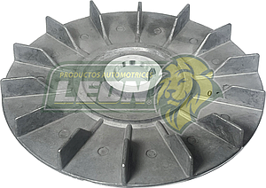 VENTILADOR ALTERNADOR MOTOROLA 130A. ØI: 22 mm., ØE: 170 mm (02858)