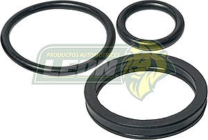 LIGAS TUBO AGUA VW GOL (693) (KIT c/3 pzas.)