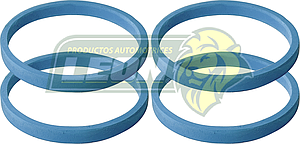 LIGAS o JUNTAS  MULTIPLE ADMISION VW VENTO 4C. MOTOR 1.6L 04-21 (JGO. c/4 pzas.)