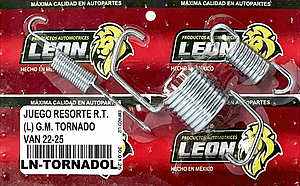JUEGO RESORTE R.T. (L) G.M. TORNADO VAN 22-25