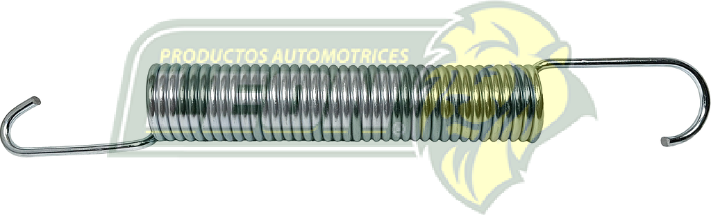 RESORTE TENSION UNIVERSAL, TAMBIEN SIRVE P/CAJUELA G.M. CHEVY MONZA TODOS (REFORZADO ØE: 30 mm)