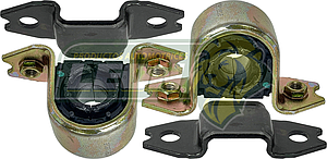 ABRAZADERA BARRA ESTABILIZADORA VW GOLF A6 10-13, BORA 05-10, PASSAT 05-10, CC 09-15, GOLF A5 06-09, TIGUAN 09-17, JETTA A5 IMP. 06-10, SEAT LEON 06-13, IBIZA 01-08, ALTEA 06-15, TOLEDO 2006 , AUDI Q3 13-18, A3 04-13 TRASERA (KIT ABRAZADERAS Y GOMAS)