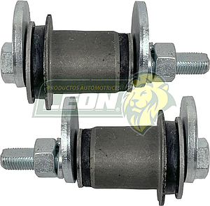 TORNILLO EXCENTRICO DODGE RAM CHARGER 4x2 74-93, D150 77-93, D250 CHASIS 131, 149”, 3000, 3300 Lbs. 81-93, D250 CHASIS 165”, 4000 Lbs. 81-93, D350 81-93, D100 72-89, D200 CHASIS 131, 149”, 3000, 3300 Lbs. 72-80, D200 CHASIS 165”, 4000 Lbs. 72-80, D300 72-80, CHRYSLER 300 65-71, NEW YORKER 65-73, B100 71-78, B200 71-78, B300 71-78 “CHOCOLATES” “SUPERIORES CON BUJES” (JGO. DE 2 TOR. Y 2 BUJES)