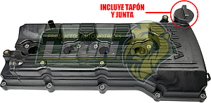 TAPA PUNTERIAS TOYOTA HIACE 06-19, HILUX 06-23 2.7L (INCLUYE JUNTA Y TAPON,  SIN TORNILLOS)