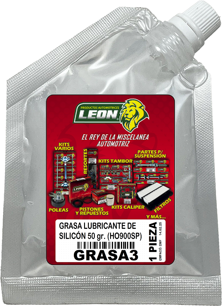 GRASA LUBRICANTE DE SILICÓN 50 gr. (HO900SP)