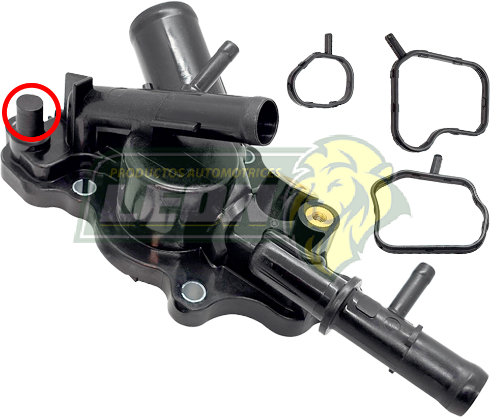 TOMA AGUA NISSAN SENTRA 1.8L 13-19 “HOUSING DEL TERMOSTATO” T/MANUAL (C/JUNTAS) (100-110)
