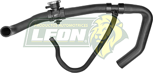 MANGUERA RAD. SUP. DODGE CALIBER 1.8L 07-09, 2.0L 07-09, JEEP COMPASS 2.0L 07-17, 2.4L 07-18, PATRIOT 2.0L 07-17, 2.4L 07-17 INCLUYE TAPON (220-130)
