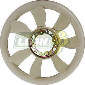 VENTILADOR NAILON TOYOTA PICK-UP 88-93, T100 V6 93-97, HILUX 89-97 V6, 4RUNNER 88-93 7 ASPAS ØI: 12 cm ØE: 48 cm T/ORIGINAL (16361-65010, HO784)