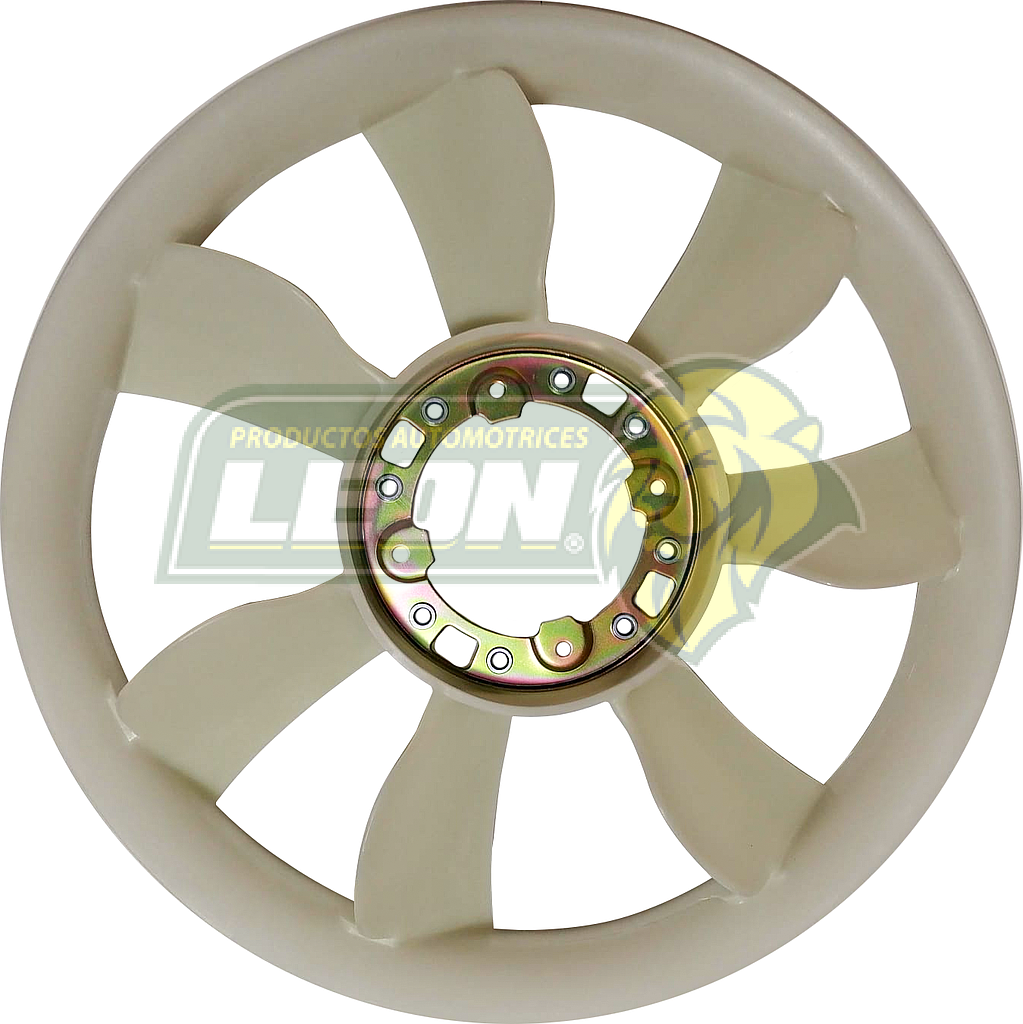 VENTILADOR NAILON TOYOTA PICK-UP 88-93, T100 V6 93-97, HILUX 89-97 V6, 4RUNNER 88-93 7 ASPAS ØI: 12 cm ØE: 48 cm T/ORIGINAL (16361-65010, HO784)
