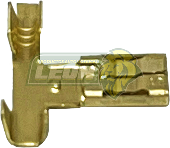 TERMINAL ELECTRICA TIPO BANDERA 1/8 (.110")  (TTBL, L-39) LATON