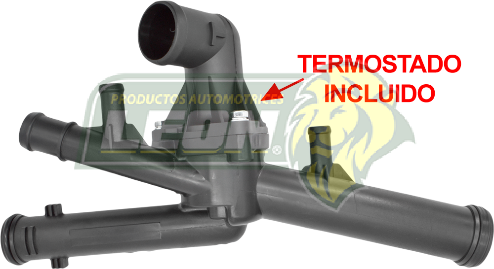 TOMA AGUA VW CC 3.6L 09-11, PASSAT 3.6L 06-08, TOUAREG 3.6L 07-11 “TERMOSTATO INCLUIDO” (100-122)
