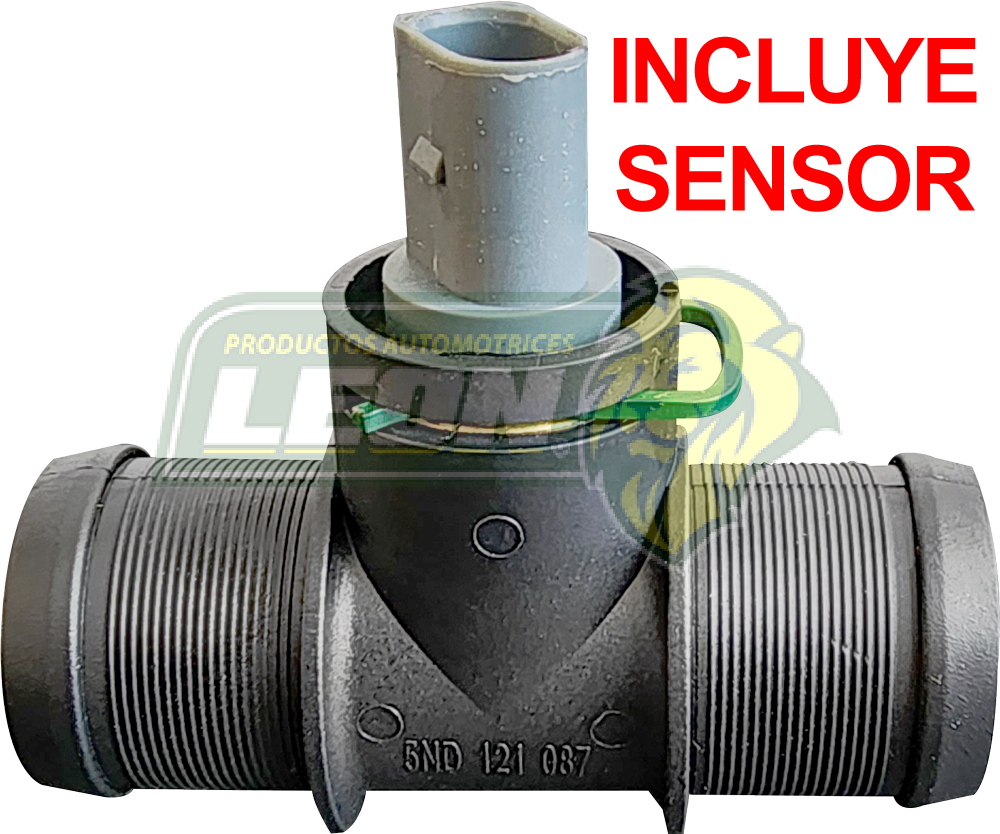 CONECTOR RADIADOR, INFERIOR VW TIGUAN 2.0L TURBO 09-18 C/SENSOR TEMP (120-065)