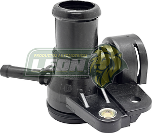 TOMA AGUA MANGUERA REFRIGERANTE VW BEETLE 2.0L 12-13, GTI 2.0L 08-11, JETTA 2.0L 08-13, TIGUAN 2.0L 09-17, A3 2.0L 08-13, Q3 2.0L 15-18, Q3 QUATTRO 2.0L 15-18 (120-186) LEON