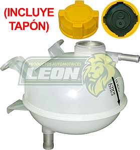 DEPOSITO ANTICONGELANTE G.M. CHEVY 1.6L 94-11 (90410057, 93217461, 64150AM) (CON TAPON) QUEZADA