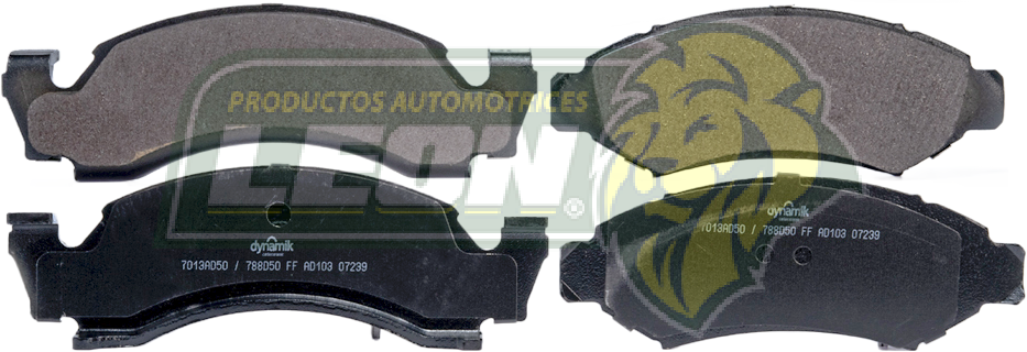 BALATA F.D. FORD F200 86-91, F150 75-84, THUNDERBIRD 6C 3.8L 74-79, MERCURY GRAND MARQUIS 8C 4.6L 75-78, CROWN VICTORIA 76-78, LINCOLN MARK 8C 5.4L 77-79, TOWN CAR 8C 4.6L 1979, 6C 4.6L 73-79 (788D360, 7013D92, 788D50, 7013AD50) R.D.