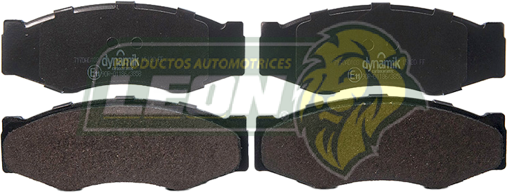 BALATA F.D. NISSAN MAXIMA 88, 720 85-86, ICHI VAN 4C 2.4L 87-94, 720 4C 1.8L 83-86, ESTAQUITAS 85-93 (7282D441, 7170D265, 7171D266) R.D.