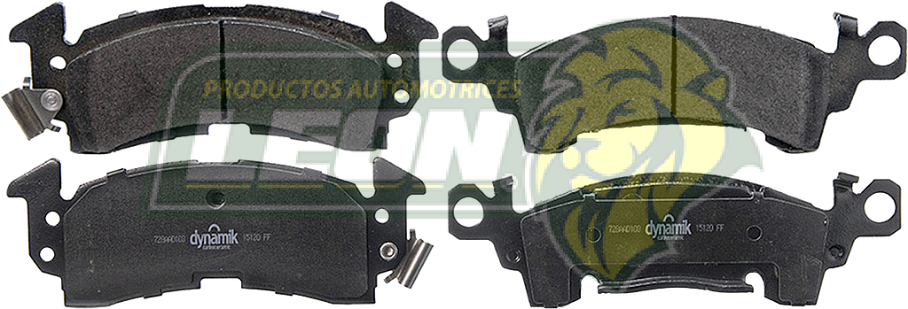 BALATA F.D. G.M. G10 80-92, G20 80-93, G30 80-84, K10 80-86, K20 80-84, K25 80-84, K2500 80-84, CAMARO 8C 5.7L 69-81, CAPRICE 8C 5.7L 72-84, IMPALA 6C 3.8L 72-84, SPRINT 1972-1977, ASTRO 00-02, CHEVELLE 8C 7.4L 72-77, PONTIAC 72-75, GRAND PRIX 72-77, FIREBIRD 80-81, CATALINA 72-81, BONNEVILLE 72-73 (7214AD52, 728AD52, 728AD122, 7214D313) R.D.