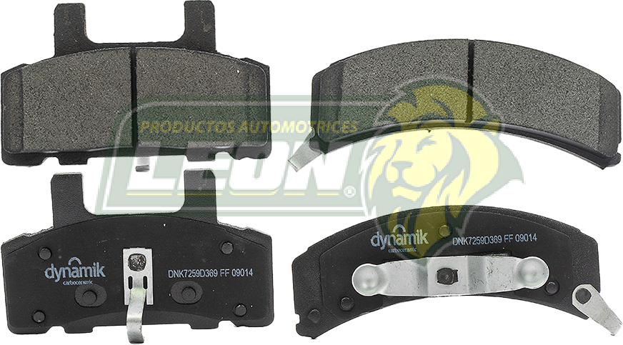 BALATA F.D. G.M. ASTRO 4C 1.8L 00-02, 6C 4.3L 90-99, BLAZER 6C 4.3L 92-94, C1500 6C 4.3L 88-99, C2500 8C 5.7L 87-98, EXPRESS 1500 6C 4.3L 96-02, 2500 8C 5.7L 96-02, K1500 8 6.0L 98-99, K2500 8C 5.0L 88-91, K2500 8C 6.0L 88-97, SILVERADO 95-96, SUBURBAN 1500 8C 5.3L 92-99, TAHOE 8C 5.3L 95-00, DODGE RAM 1500 8C 5.2L 94-97, CADILLAC DEVILLE 8C 4.6L 97-99, ESCALDE 8C 6.0L 99-00, G.M.C K1500 8C 5.3L 88-99, SAVANA 1500 8C 5.3L 96-02, 2500 8C 6.0L 96-02, YUKON 8C 2.4L 92-00, SAFARI 6C 4.3L 99-02 (INCLUYE KIT HARDWARE) (7659D789, 7259D368) R.D.