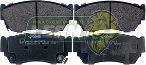 BALATA F.D. NISSAN NX 4c 1.6L 91-93, SENTRA 4C 1.6L 91-94, TSURU III 4C 1.6L 93-16, TSUBAME 4C 1.6L 93-04 (7389D510) R.D.