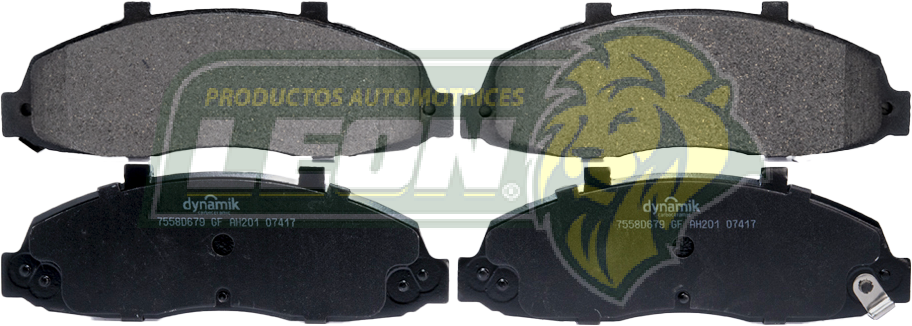 BALATA F.D. FORD F150 6C 4.2L 97-03, LOBO 8C 5.4L 96-03, ECONOLINE VAN 98, CLUB WAGON 97-04, LINCOLN BLACKWOOD 02-03 (7558D679) R.D.