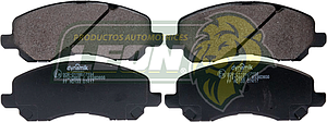 BALATA F.D. CHRYSLER 200 6C 3.6L 11-13, CIRRUS 6C 2.5L 07-10, SEBRING 4C 12.4L 2008, DODGE AVENGER 4C 2.4L 08-14, CALIBER 4C 2.4L 07-12, STRATUS 4C 2.4L 01-05, MITSUBISHI GALANT 4C 2.4L 01-12, 6C 3.8L 10-11, 6C 3.0L 00-03, OUTLANDER 4C 2.4L 03-15, 6C 3.0L 2007, JEEP PATRIOT 4C 2.4L 07-16, COMPASS 4C 2.4L 09-16 (8402D1285) R.D.