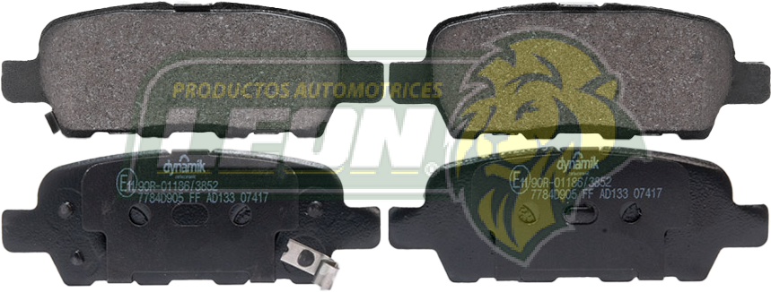 BALATA F.D. NISSAN X-TRAIL 4C 2.5L 12-22, 4C 2.5L 02-09, ALTIMA 6C, 4C 3.5, 2.5L 05-06, MURANO 6C 3.5L 03-07, QUEST 6C 3.5L 04-09, MAXIMA 6C 3.5L 04-08, 350Z 6C 3.5L 03-09, INFINITI G35 6C 3.5L 03-07, M35H 6C 3.5L 06-09, M45 8C 4.5L 06-09, FX35 6C 3.5L 03-08, FX45 6C 3.7L 03-08 (7784D905) R.T.