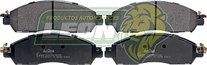 BALATA F.D. NISSAN NP300 4C 2.5L 16-22, 4C 2.4L 16-17, FRONTIER 6C 4.0L 16-19. 4C 2.5L 21-22, LEAF 18-22 R.D. (INCLUYE SEGUROS)