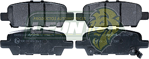 BALATA F.D. NISSAN MURANO 6C 3.5L 09-17, PATHFINDER 6C 3.5L 13-21, QUEST 11-15, MAXIMA 6C 3.5L 2009, X-TRAIL 4C 2.5L 2015, SUZUKI GRAND VITARA 4C 2.4L 09-13, INFINITI JX35 6C 3.5L 2013, QX60 6C 3.5L 2014 (8501D1393, 8405D1415) R.T.