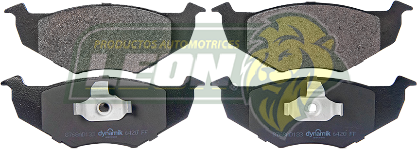 BALATA F.D. VW DERBY 94-99 4C 1.8L, GOL 10-12 4C 1.6L, JETTA A2 89-92 4C 1.8L, SAVEIRO 10-12 4C 1.6L (8768D1556) R.D.