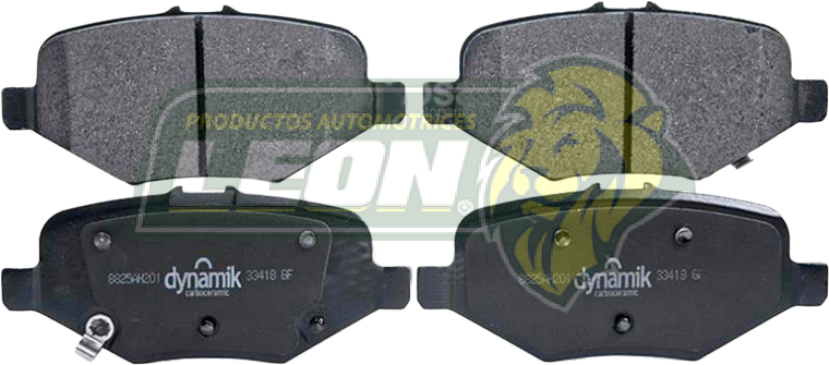 BALATA F.D. FORD EXPLORER 13-14 6C 4.0L, FLEX 13-14 6C, 3.5L, TAURUS 2015 6C, 3.8L (USO RUDO) R.T.