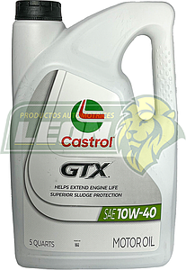ACEITE SYNTHETIC BLEND 10W40 4.73 Lt. CASTROL GTX