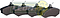 BALATA F.D. VW GOLF 86-92 1.8L, JETTA 87-92 1.6L, PASSAT 93-95 2.8L, BAJOS METALES R.D. (LM) 