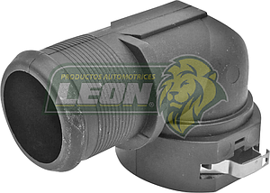 CONECTOR RADIADOR INFERIOR HYUNDAI ELANTRA 21-22 1.6L, IONIQ 17-22 1.6L, SONATA 16-19 2.0L, TUCSON 14-21 2.0L, KIA FORTE 14-16 1.6L, FORTE5 14-18 1.6L, NIRO 17-21 1.6L, OPTIMA 16-20 1.6L, OPTIMA 16-20 2.0L, OPTIMA 16-20 2.4L, SOUL 17-19 1.6L (120-011)