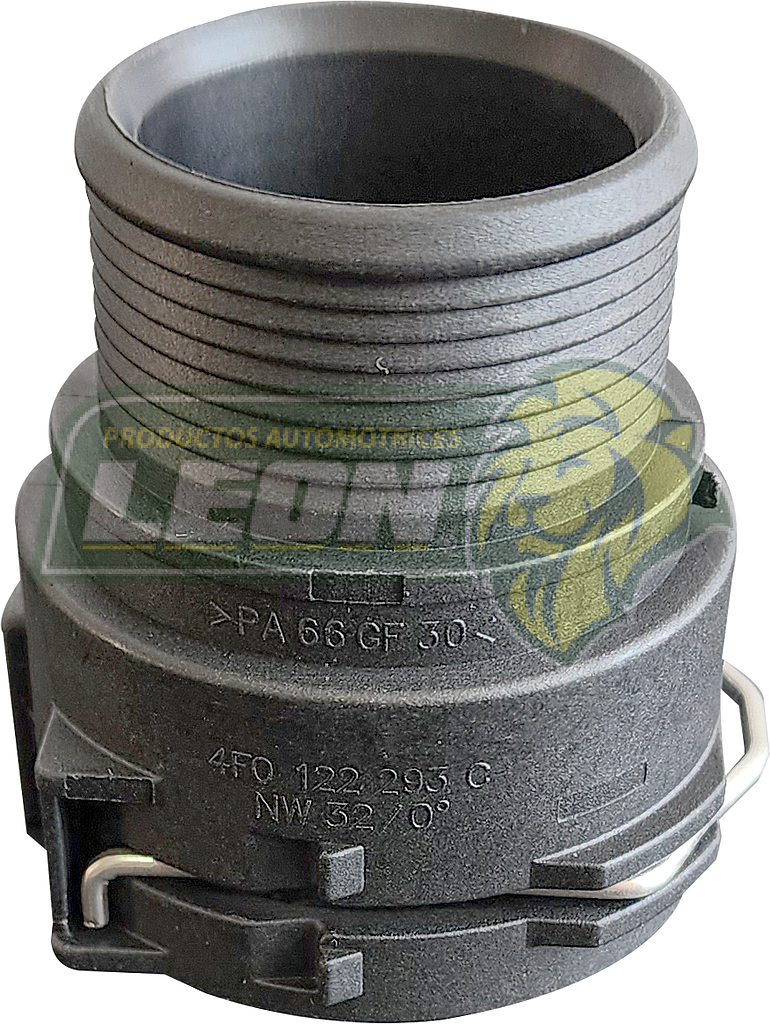 CONECTOR RADIADOR INFERIOR AUDI A6  05-11 3.2L, DODGE VISION 15-19  1.6L, FIAT MOBI 17-21 1.0L, PALIO 13-18 1.6L, FIAT UNO 13-20 1.4L, RAM 700 21-23  1.3L, PROMASTER RAPID 17-21  1.4L, VW TIGUAN TURBO 09-18 2.0L (120-061)