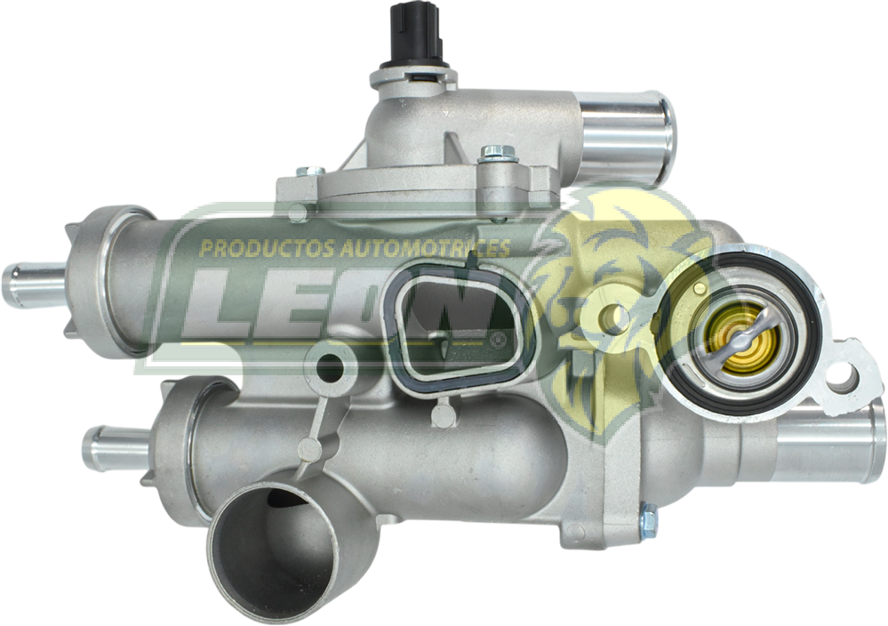 TOMA AGUA CHRYSLER 200 11-14 2.0L, SEBRING 08-10 2.4L, DODGE AVENGER 08-14 2.4L, CALIBER 07-09 1.8L, CALIBER 08-12 2.0L, CALIBER 08-12 2.4L, JOURNEY 09-20 2.4L, JEEP COMPASS 07-15 2.0L, COMPASS 07-17 2.4L, PATRIOT 07-17 2.0L, JEEP PATRIOT 07-17 2.4L (INCLUYE 2 TERMOSTATOS Y SENSOR) (100-172) ALUMINIO