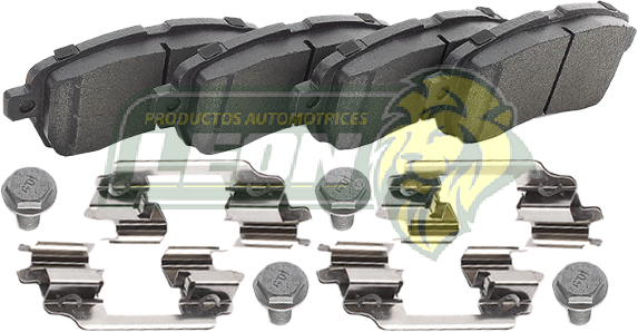 BALATA F.D. FORD FIGO 16-21 4C. 1.5L, FIGO 19-21 3C 1.5L, SUZUKI SWIFT 4C. 1.2L, SWITF 2021 3C. 1.0L SEMI METALICA R.D.