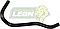 MANGUERA CALEFACCION CALEFACTOR A TUBO FORD FOCUS 2.0L 13-17, RANGER 2.3L 08-11, HONDA CIVIC 1.6L 92-95 (79721SR3000) Ø 15mm, L: 150x350mm, LONGITUD: 510
