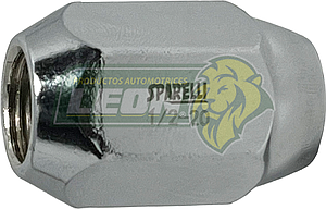 TUERCA CROMADA PLACACERO 1/2-20H. LL.13/16 L: 36 mm (CORTA)